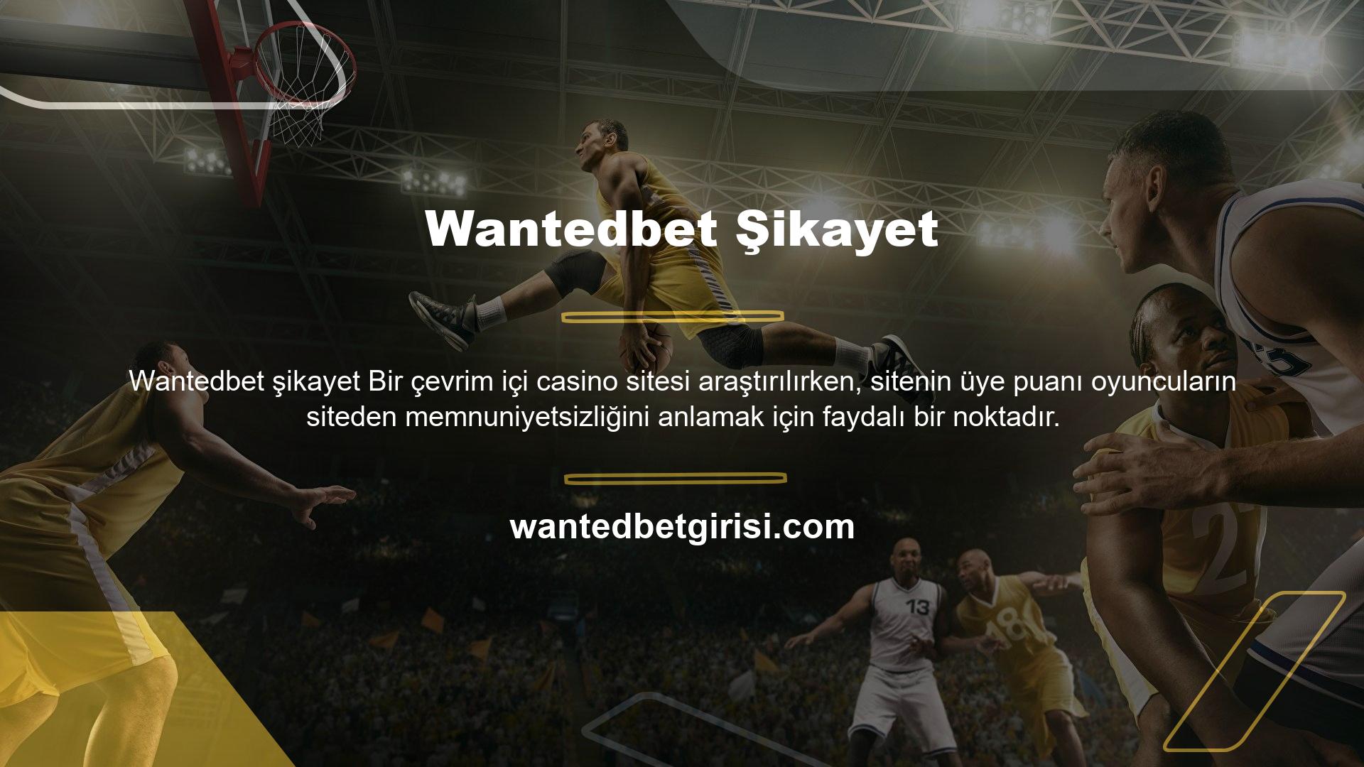 Wantedbet üyelerinden gelen yorumlar, Wantedbet online casino sitesine üye olmak isteyenler veya site ile ilgilenenler için oldukça faydalı oluyor