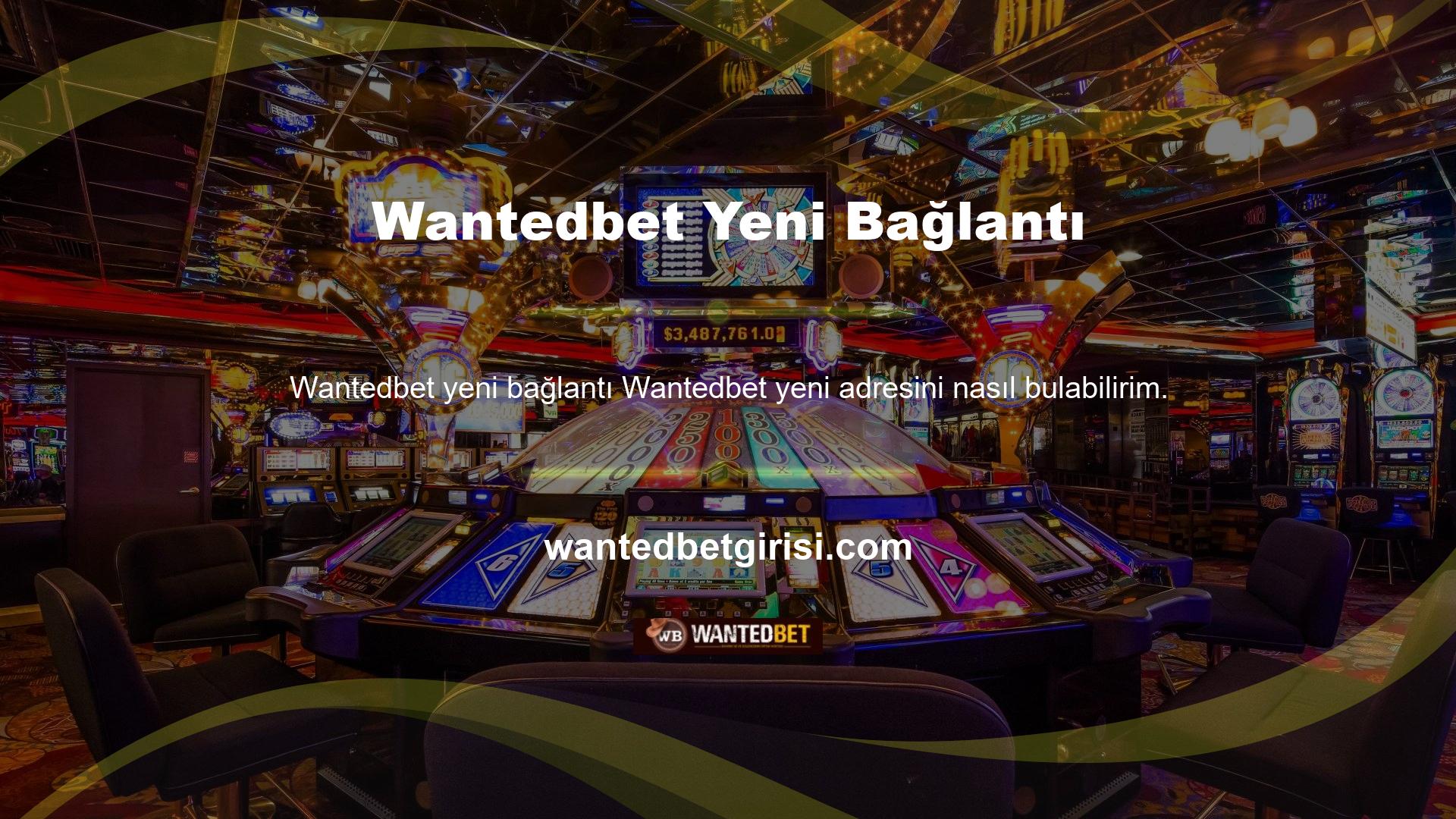 Wantedbet bağlantısının doğruluğunu doğrulamalısınız